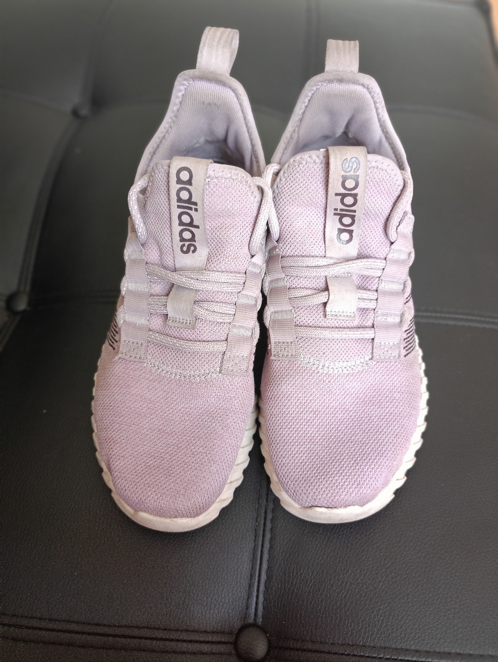 Adidas Kaptir Flow Sneakers Athletic Shoes Size 9 Lavender - Picture 15 of 16